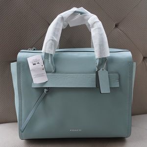 Coach Bleecker Riley leather carryall